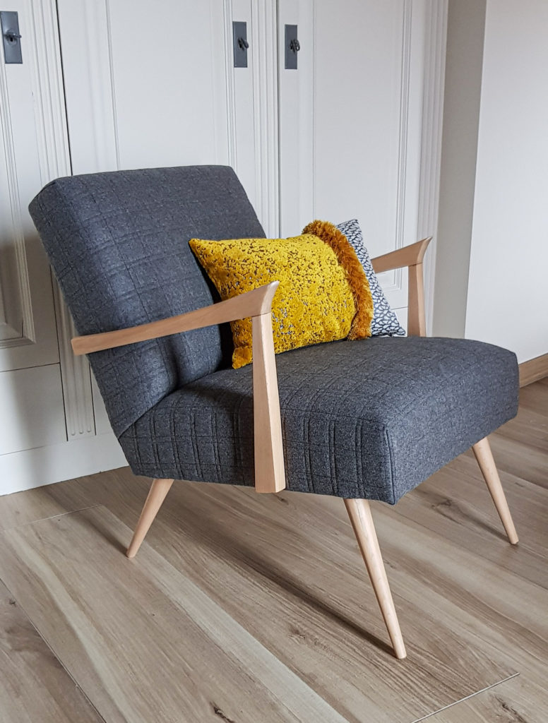 Fauteuil scandinave années 50